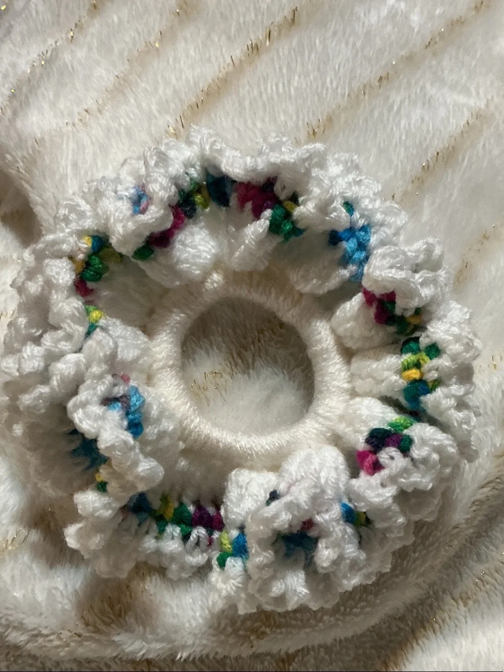 Crochet Hair Scrunchies -